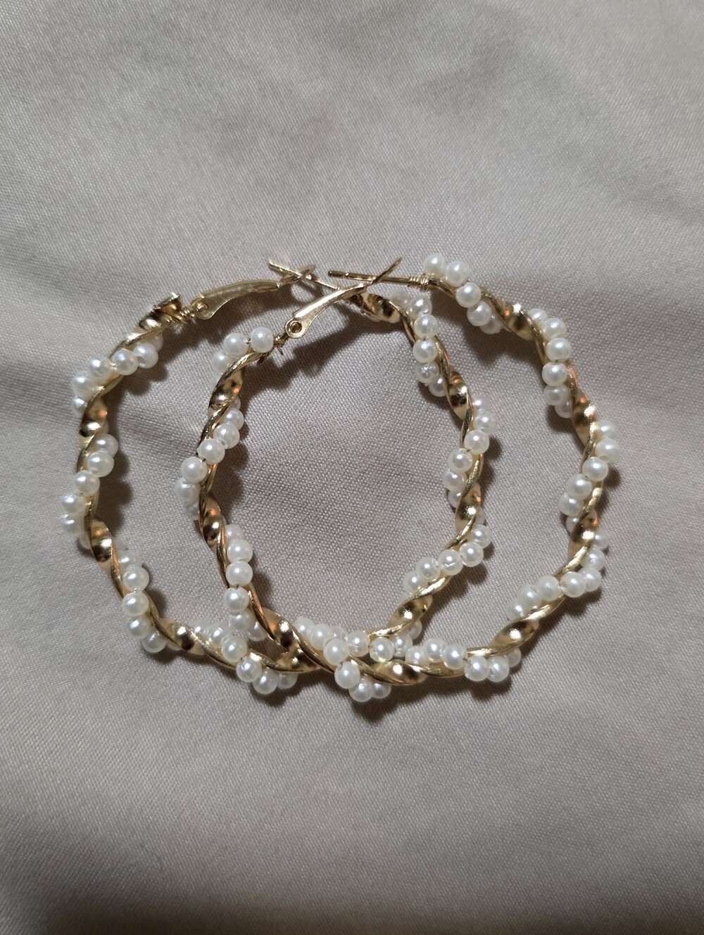 Goldtone Hoop Earrings